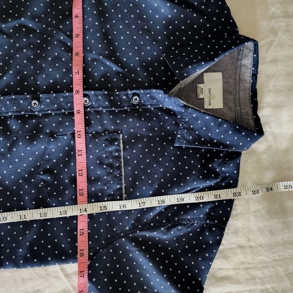 Craft + Flow Boys button front shirt size 8 - Picture 2 of 4